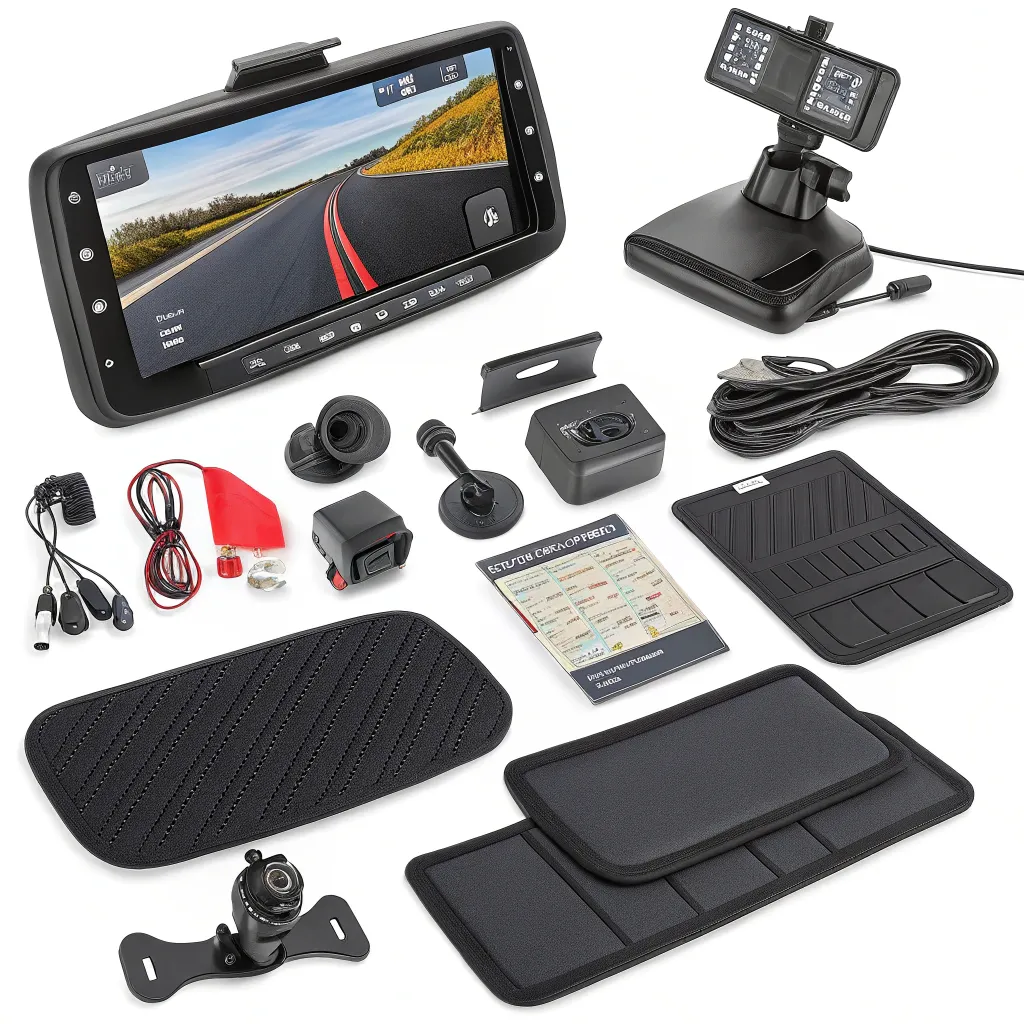 Car accessories display