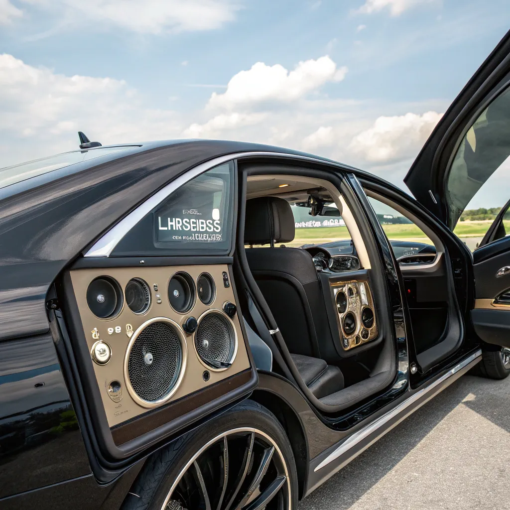 Car with premium sound system from LUNORTHAVIS